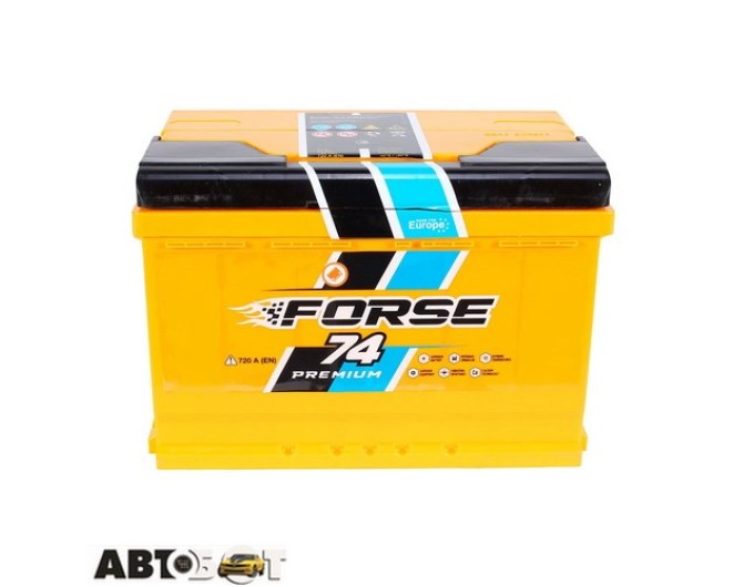 Автомобільний акумулятор FORSE (Westa) 6СТ-74 АзЕ 720А, ціна: 6 493 грн.