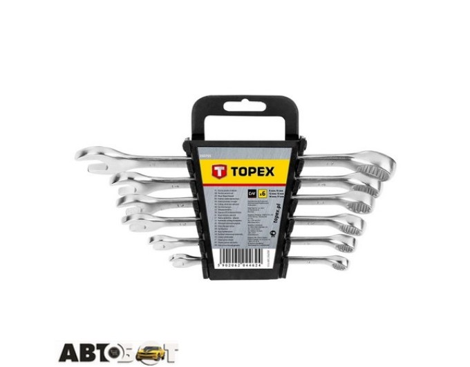 Набор ключей рожково-накидных TOPEX 35D755, цена: 1 030 грн.