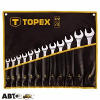 Набор ключей рожково-накидных TOPEX 35D758