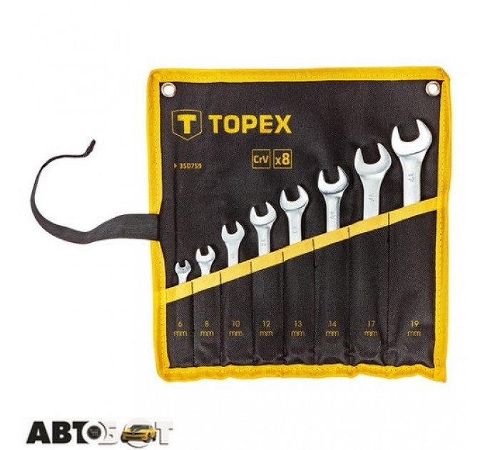 Набор ключей рожково-накидных TOPEX 35D759, цена: 808 грн.