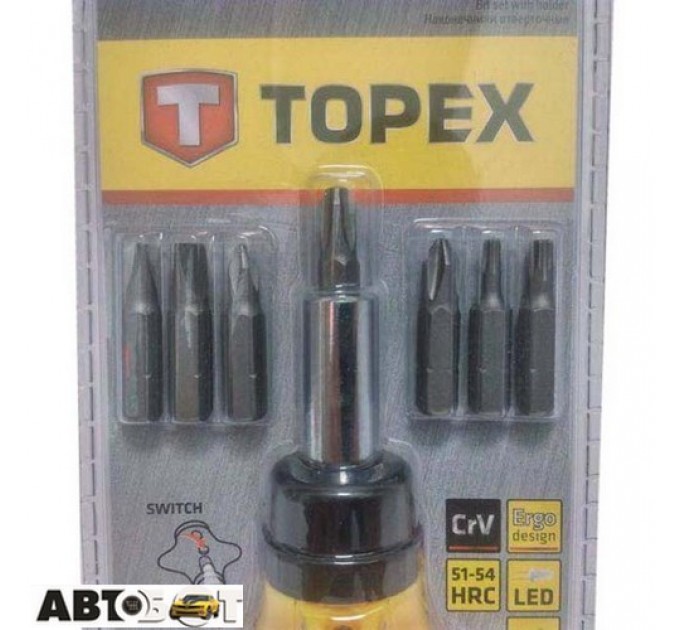Отвертка с насадками TOPEX 39D891, ціна: 660 грн.