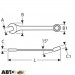 Ключ рожково-накидной EXPERT E113210, ціна: 209 грн.