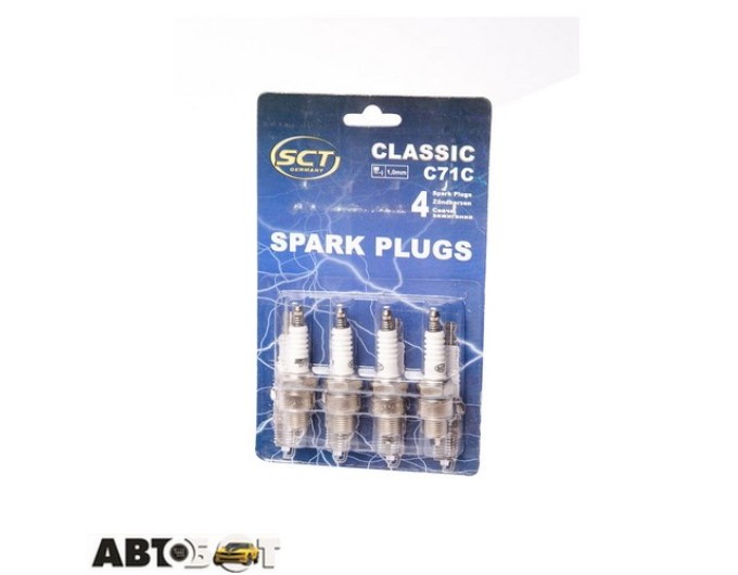 Свеча зажигания SCT C71C blister, цена: 1 035 грн.