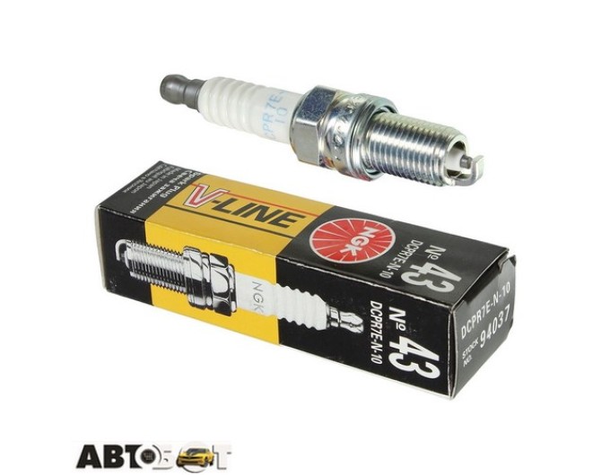 Свеча зажигания NGK VL43 DCPR7E-N-10 / 94037, цена: 443 грн.