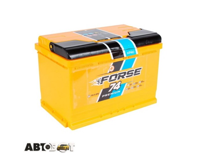 Автомобільний акумулятор FORSE (Westa) 6СТ-74 АзЕ 720А, ціна: 6 493 грн.