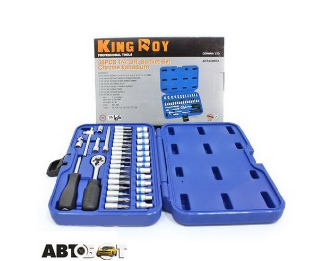 Набор инструментов KING ROY 038MDA, цена: 2 547 грн.