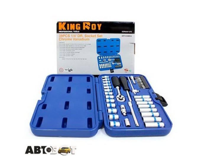 Набор инструментов KING ROY 039MDA, цена: 2 431 грн.