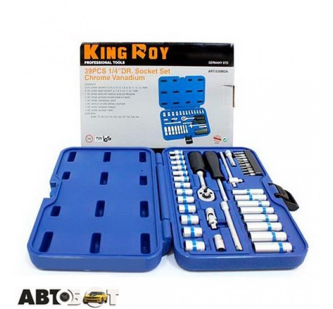 Набор инструментов KING ROY 039MDA, ціна: 1 337 грн.