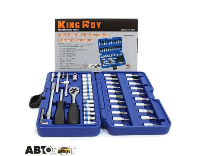 Набор инструментов KING ROY 046MDA, цена: 2 733 грн.