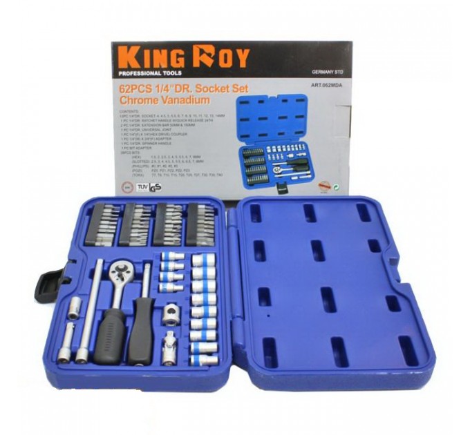 Набор инструментов KING ROY 062MDA, ціна: 1 565 грн.