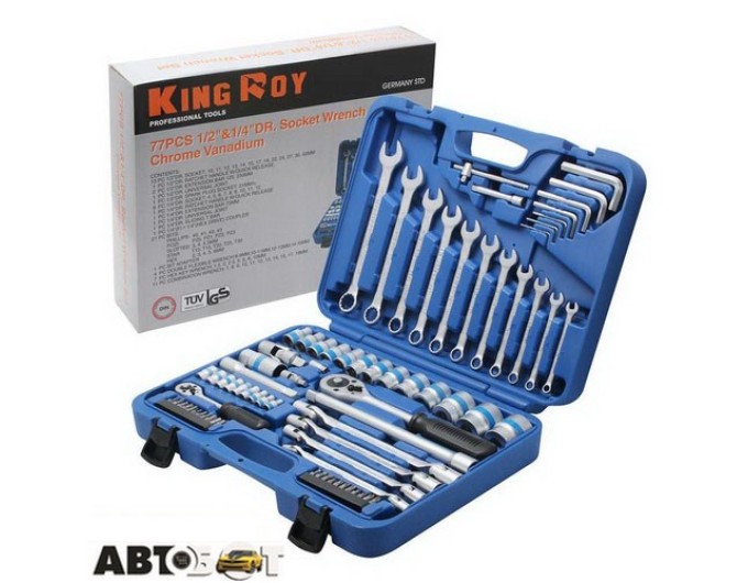Набор инструментов KING ROY 077MDA, цена: 7 214 грн.