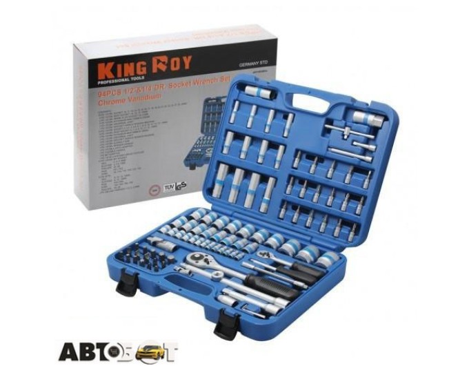 Набор инструментов KING ROY 094MDA-6, цена: 5 547 грн.