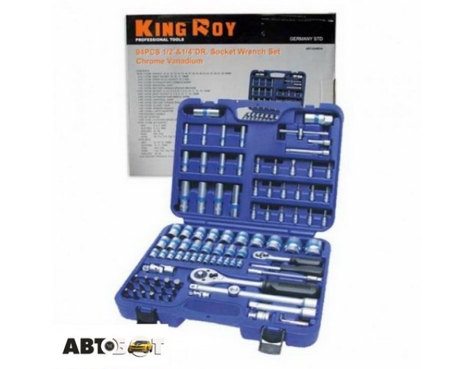 Набор инструментов KING ROY 094MDA-6, цена: 5 547 грн.