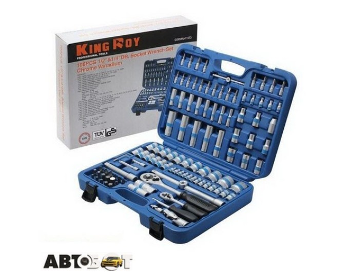Набор инструментов KING ROY 108MDA-6, цена: 6 659 грн.