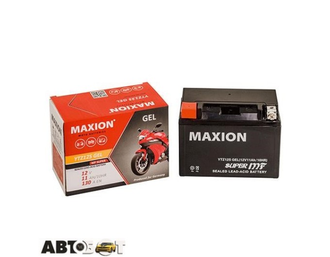 Мото акумулятор MAXION 6СТ-11 Аз YTZ 12S (GEL), ціна: 2 077 грн.