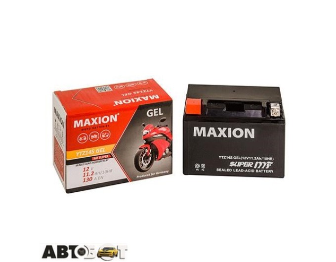 Мото акумулятор MAXION 6СТ-11 Аз YTZ 14S (GEL), ціна: 2 033 грн.