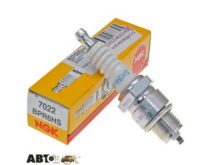 Свеча зажигания NGK BPR6HS 7022, цена: 228 грн.