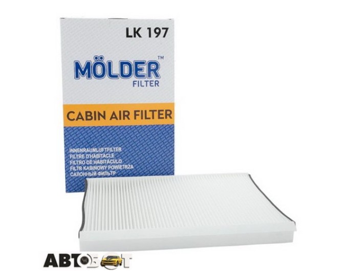 Салонный фильтр Molder LK197, цена: 308 грн.