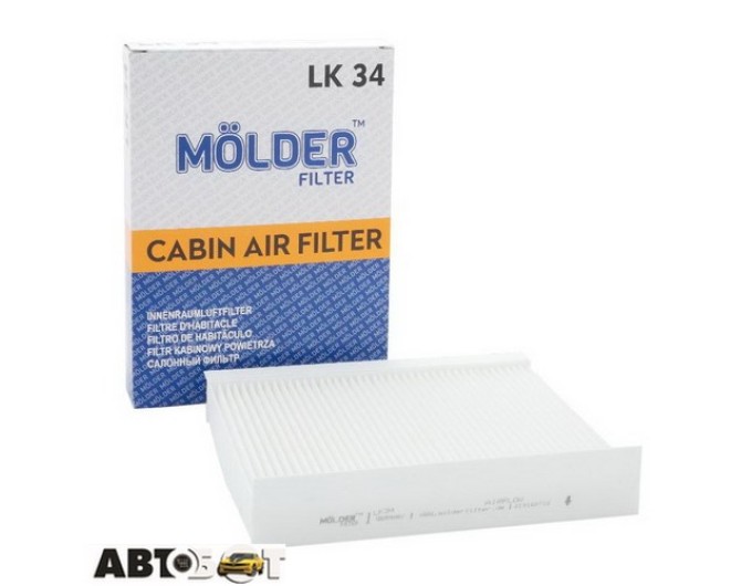 Салонный фильтр Molder LK34, цена: 217 грн.