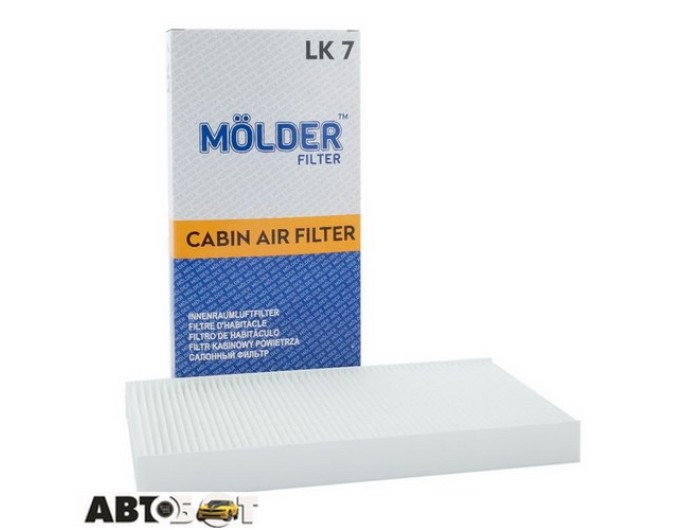 Салонный фильтр Molder LK7, цена: 222 грн.