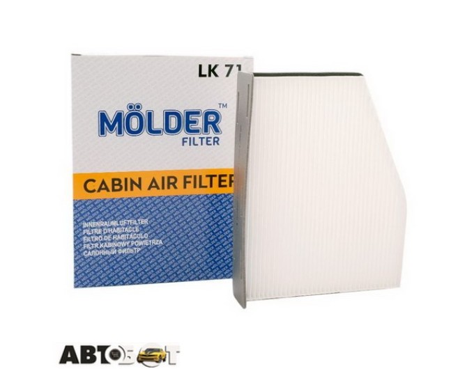 Салонный фильтр Molder LK71, цена: 364 грн.