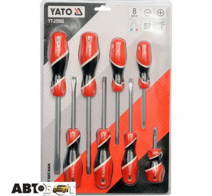 Набор отверток YATO YT-25966, цена: 1 299 грн.