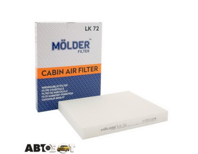 Салонный фильтр Molder LK72, цена: 310 грн.