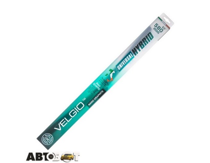 Дворник гибридный Velgio UNIVERSAL HYBRID 23"/580 мм 84580, цена: 652 грн.