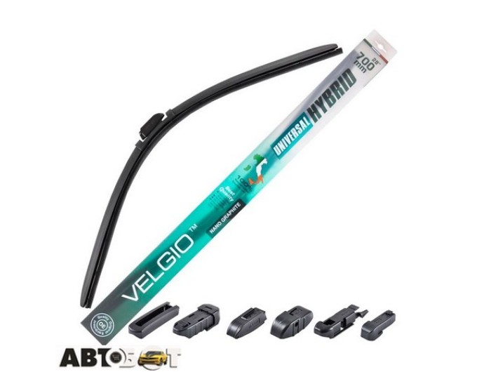 Дворник гибридный Velgio UNIVERSAL HYBRID 28"/700 мм 84700, цена: 743 грн.