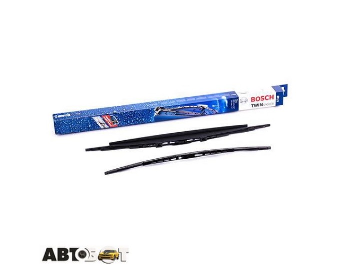 Дворник каркасный Bosch Twin 3 397 001 802 600х530 мм, цена: 2 168 грн.