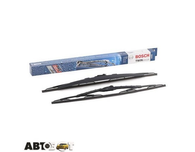 Дворник каркасный Bosch Twin 3 397 010 280 600х575 мм, цена: 2 527 грн.