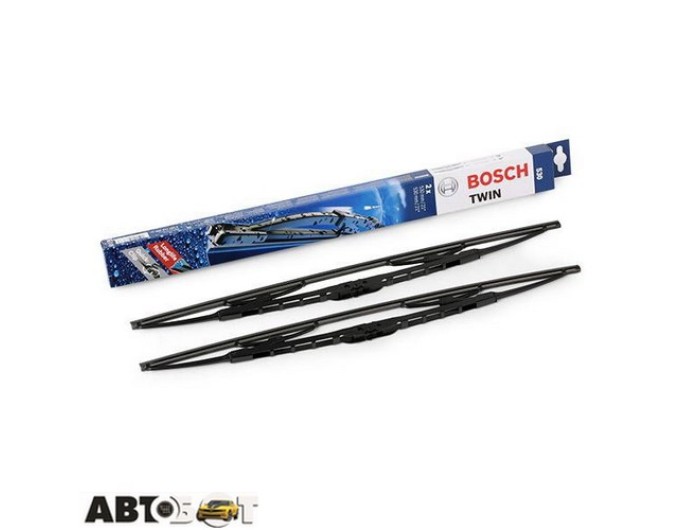 Дворник каркасный Bosch Twin 3 397 118 400 530 мм, цена: 1 301 грн.