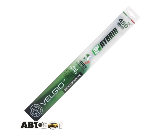 Двірник гібридний Velgio Long Life HYBRID 82450 450мм, ціна: 324 грн.