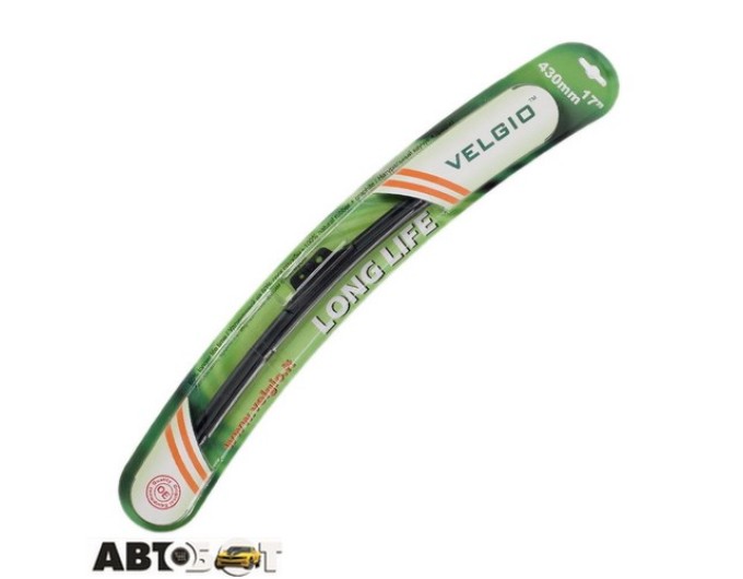 Двірник безкаркасний Velgio Long Life LL43 430мм, ціна: 107 грн.