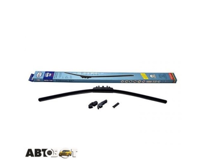 Дворник бескаркасный Alca Super Flat 530мм, цена: 402 грн.