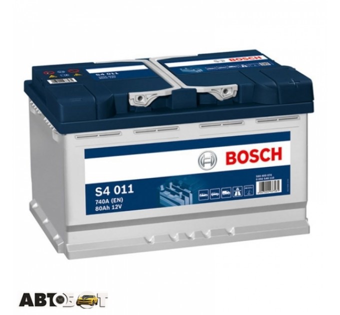 Автомобільний акумулятор Bosch 6СТ-80 АзЕ 0 092 S40 110, ціна: 5 597 грн.