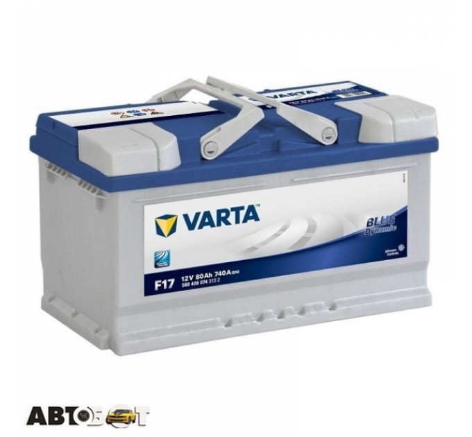 Автомобильный аккумулятор VARTA 6СТ-80 BLUE dynamic (F17), цена: 6 267 грн.