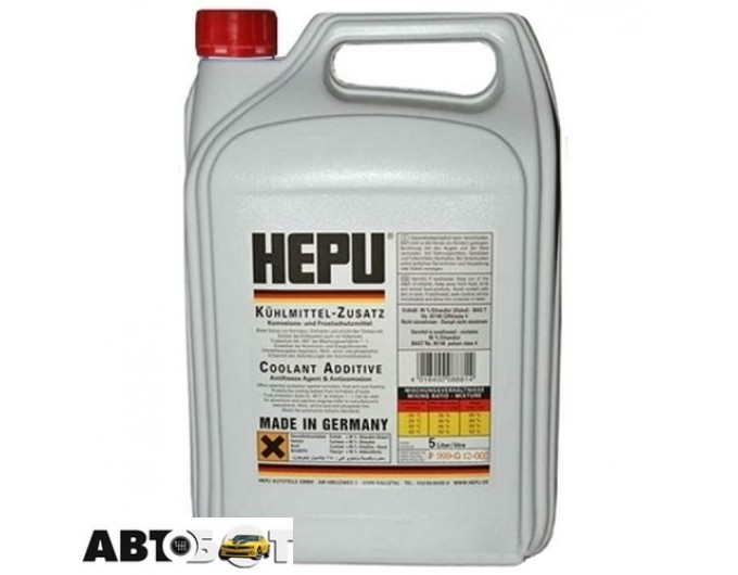 Антифриз HEPU Hepu G12 READY MIX красный P900-RM12 5л, цена: 1 204 грн.