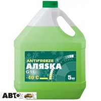Антифриз Аляsка G11 зеленый -40°C 5062 5кг