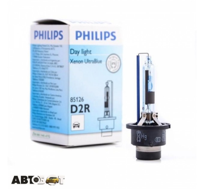 Ксеноновая лампа Philips UltraBlue D2R 35W 85126UBC1 (1 шт.), цена: 3 080 грн.