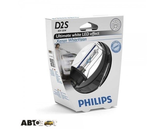 Ксеноновая лампа Philips WhiteVision Special D2S 35W 85122WHVS1 (1 шт.), цена: 3 551 грн.
