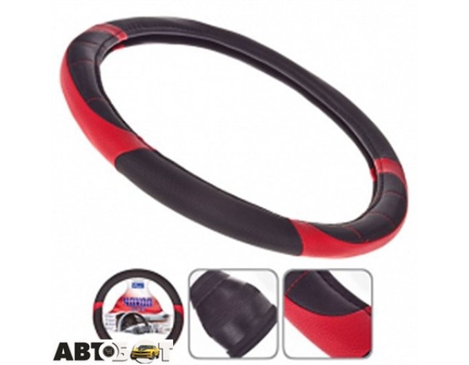 Чехол на руль Vitol JX-163091/1 BK/RD M (25), цена: 159 грн.