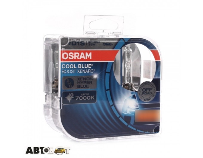 Ксенонова лампа Osram Xenarc Cool Blue Boost D1S 66140CBB-HCB (2 шт.), ціна: 10 746 грн.
