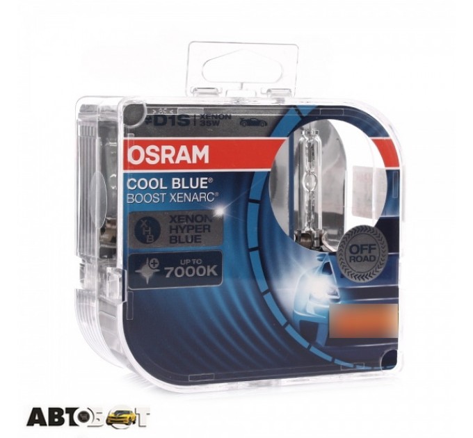 Ксенонова лампа Osram Xenarc Cool Blue Boost D1S 66140CBB-HCB (2 шт.), ціна: 6 973 грн.