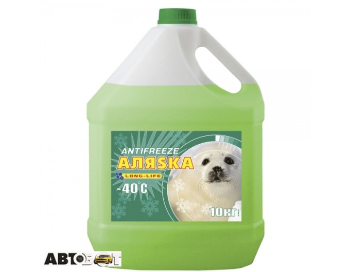Антифриз Аляsка Long-Life G11 зелений -40C 5523 10л, ціна: 604 грн.