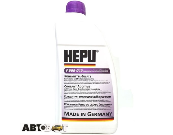 Антифриз HEPU G12++ фиолетовый концентрат P999-G12superplus 1.5л, цена: 469 грн.