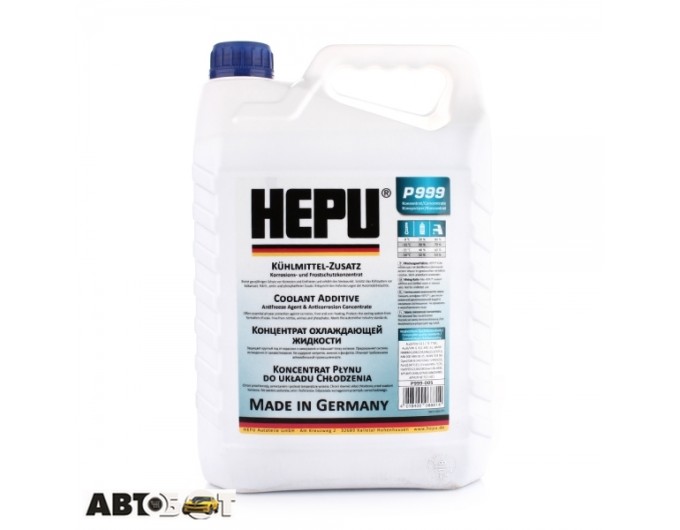 Антифриз HEPU G11 синий концентрат P999-005 5л, цена: 1 263 грн.