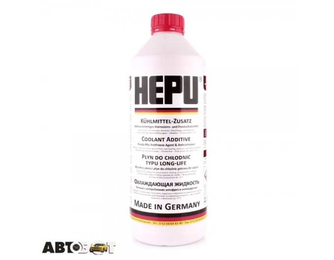 Антифриз HEPU Hepu G12 READY MIX красный P900-RM-G12 1.5л, цена: 447 грн.
