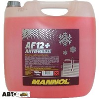 Антифриз MANNOL Antifreeze AF12+ красный -40C 10л