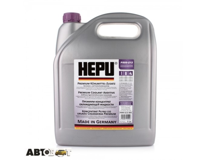 Антифриз HEPU G13 фіолетовий P999-G13-005 5л, ціна: 1 497 грн.